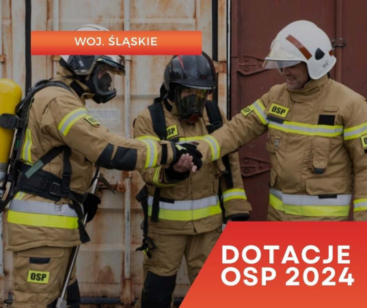 Dofinansowanie dla OSP w województwie śląskim